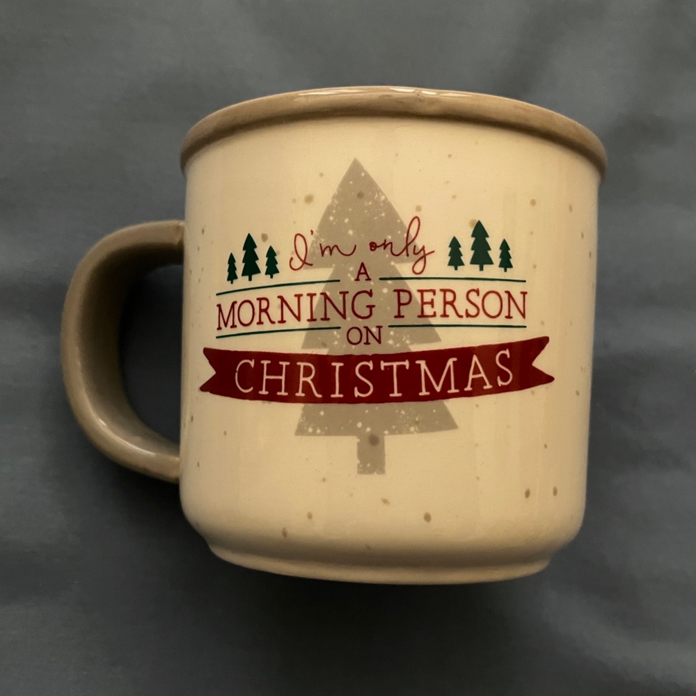 New I’m Only a Morning Person on Christmas Coffee Mug Cute!
